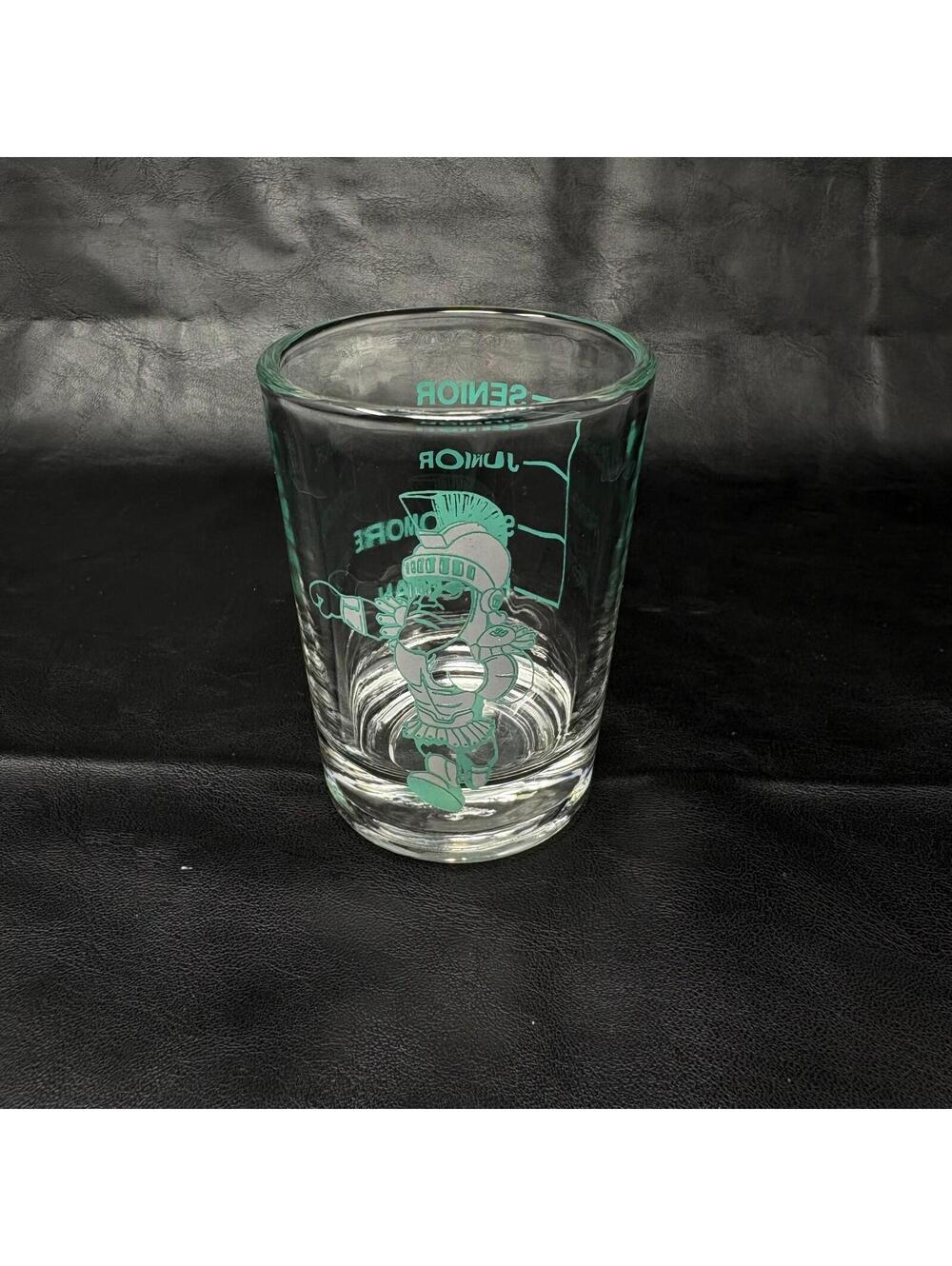 Libbey Michigan State Spartans Sparty Class Years Shot Glass 3 1/4" 4oz